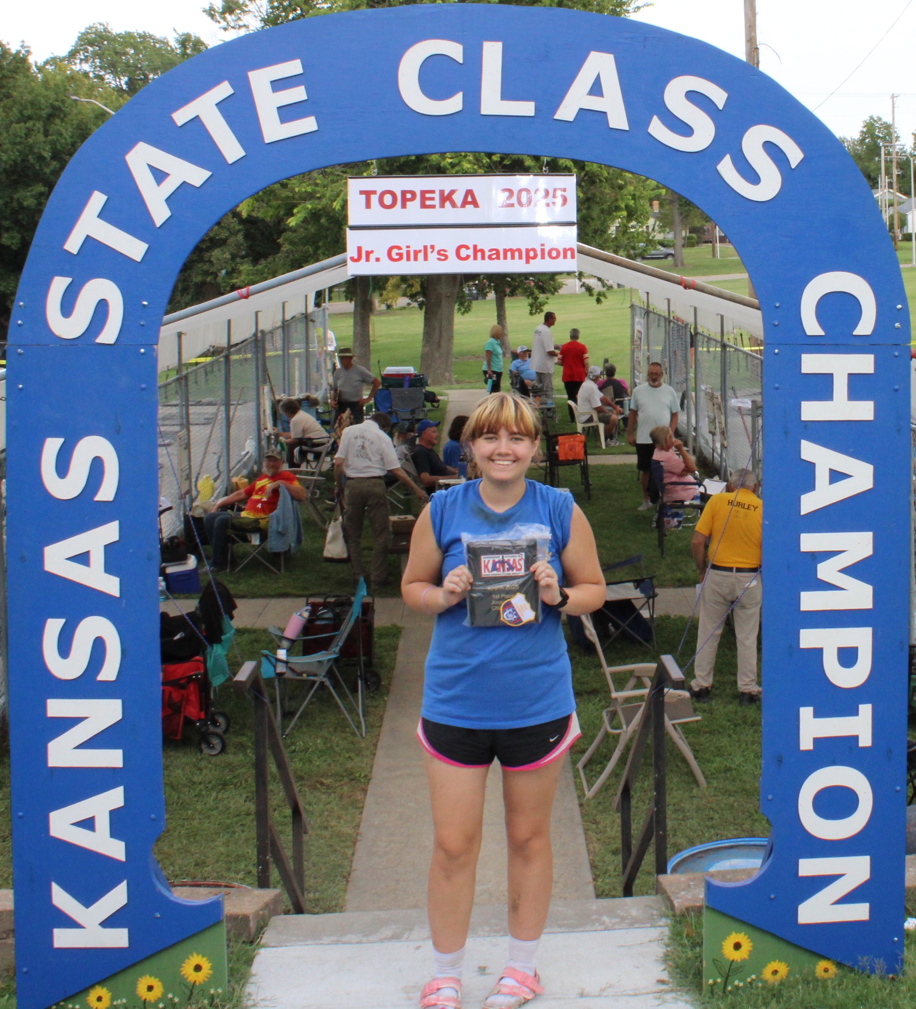 2025 Jr Girl state Champion Danyelle Russell